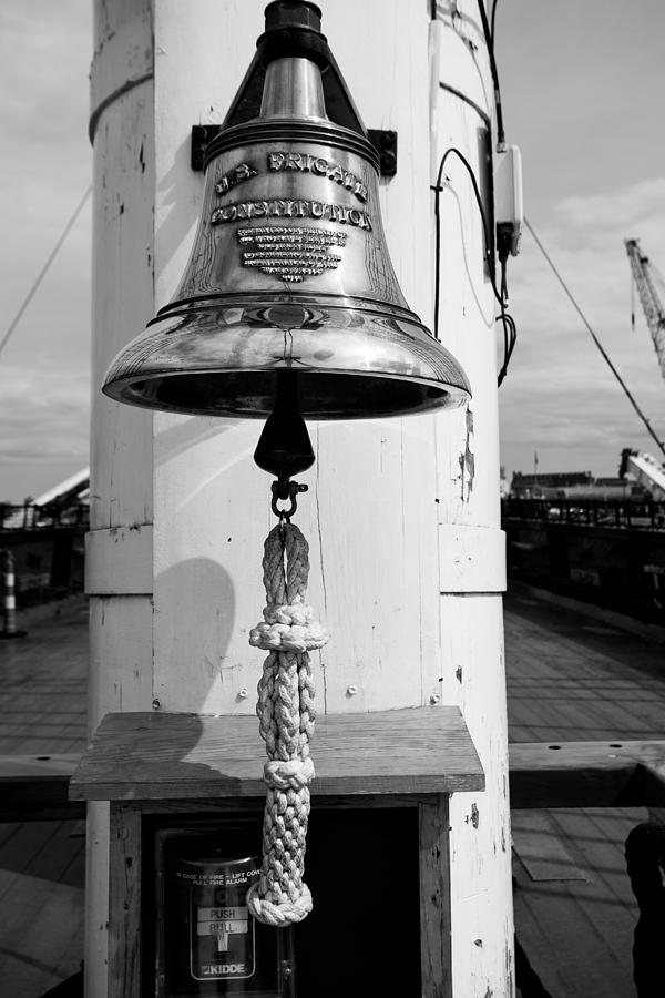 Ships Bell USS Constitution Photograph by Allan Morrison