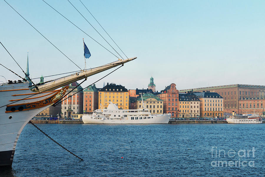 Ships  of Stockholm Photograph by Anastasy Yarmolovich