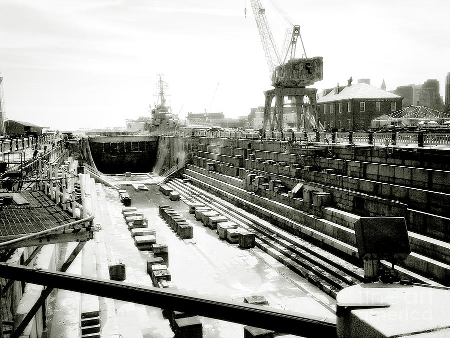 Shipyard Photograph by Raymond Earley