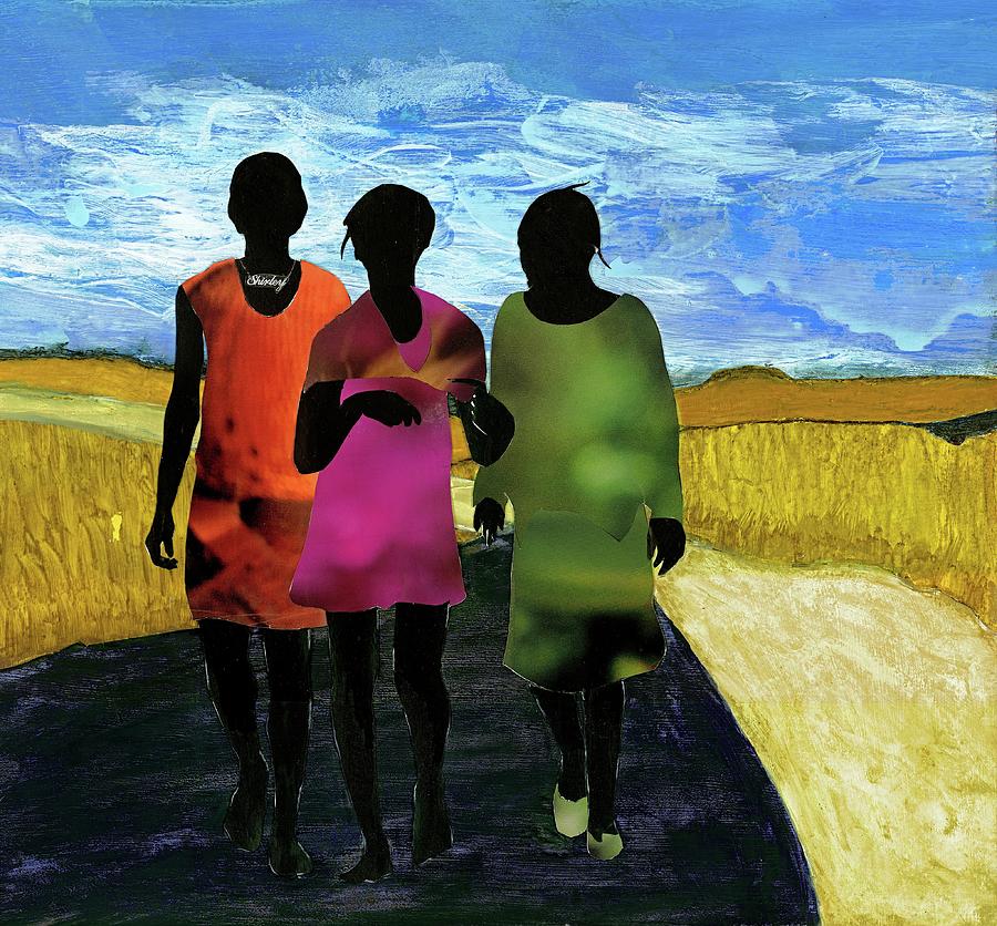 23rd Psalm Mixed Media - Shirley, Goodness and Mercy by Barbara Gadon 23rd Psalm Mixed Media - Shirley, Goodness and Mercy by Barbara Gadon