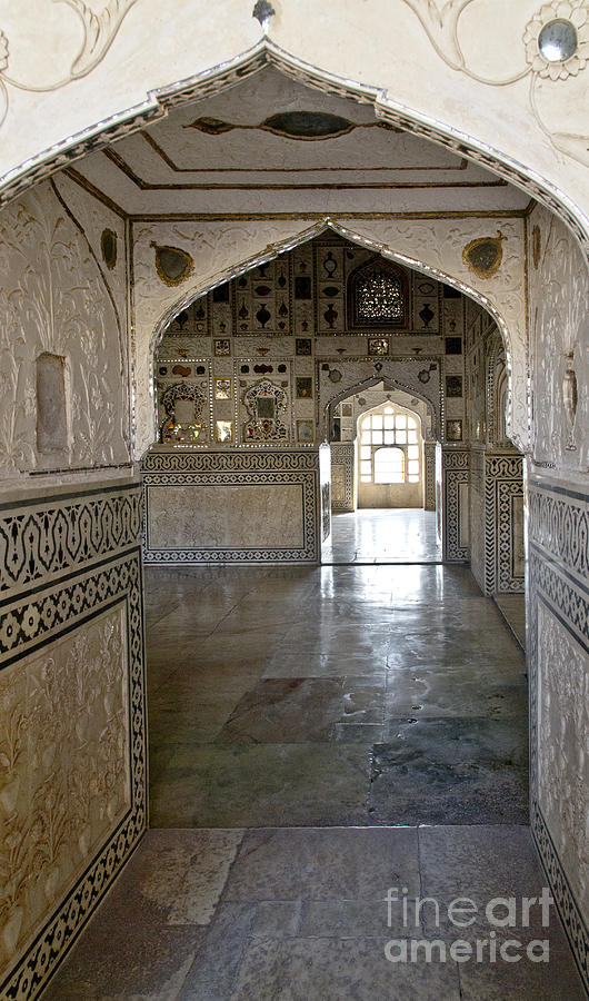 Shish Mahal. Passage. Photograph by Elena Perelman