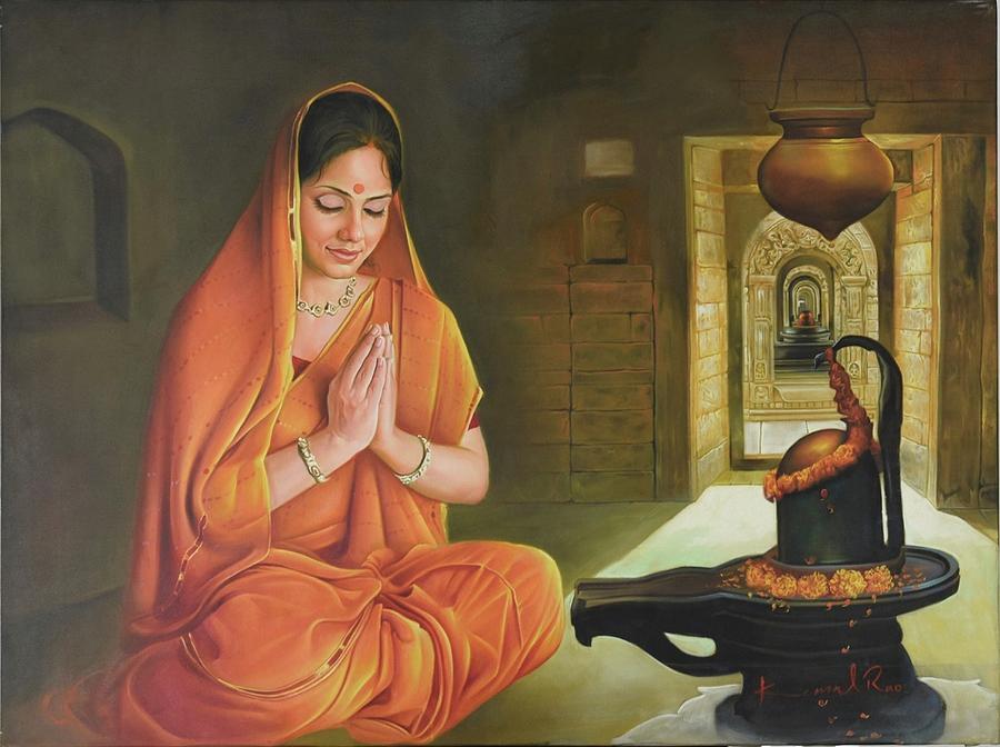 Shiv Arti Painting