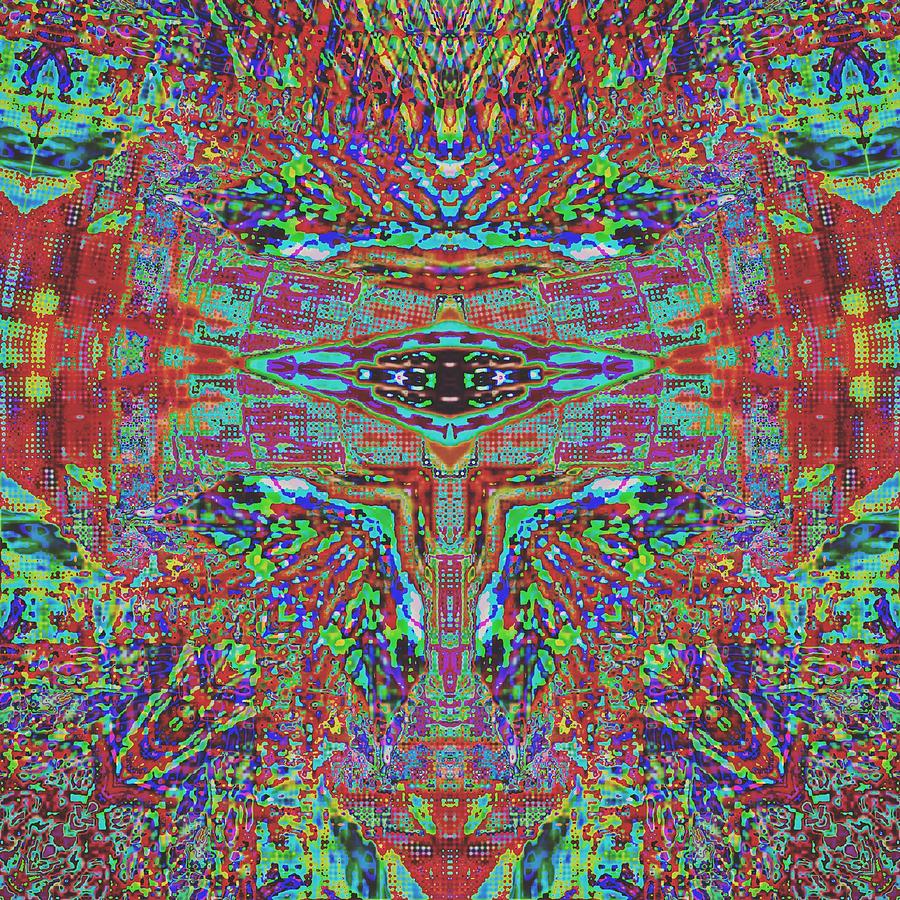 Shiva Lingam glitch Digital Art by Sean McCandless - Pixels