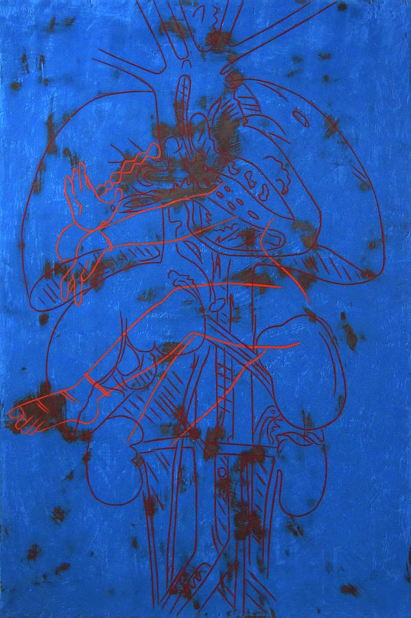 Shiva Painting by Mark Moffett