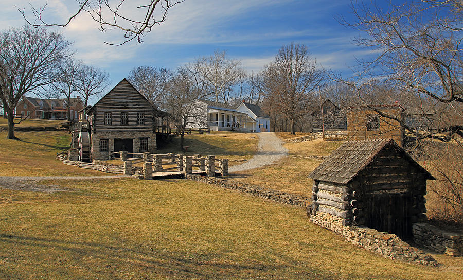 Shoal Creek Living History Museum Photograph by Christopher McKenzie
