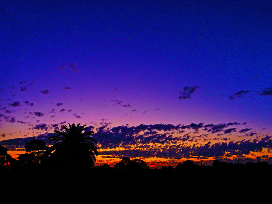 Shocking Sunset Photograph by Mark Blauhoefer