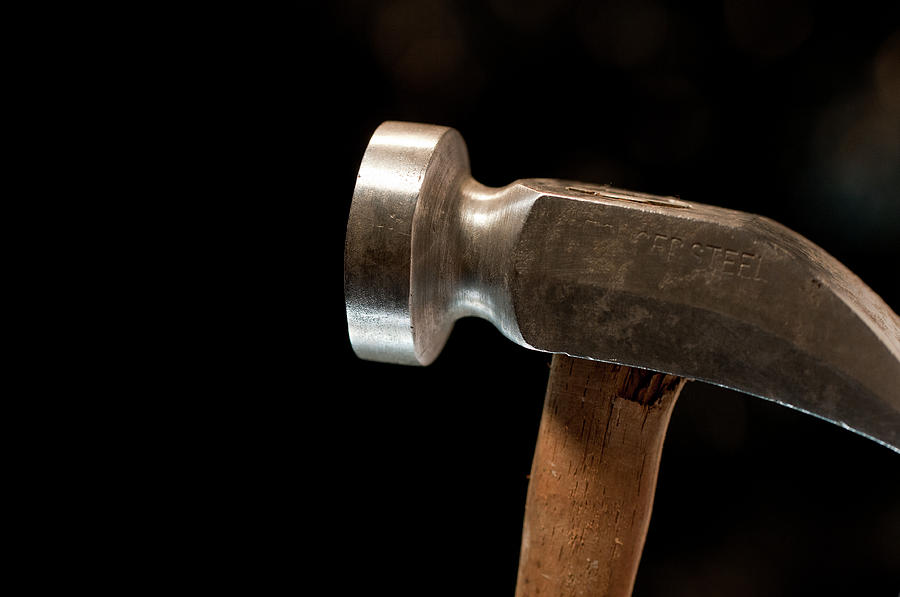 Shoemakers Hammer Photograph by Wilma  Birdwell