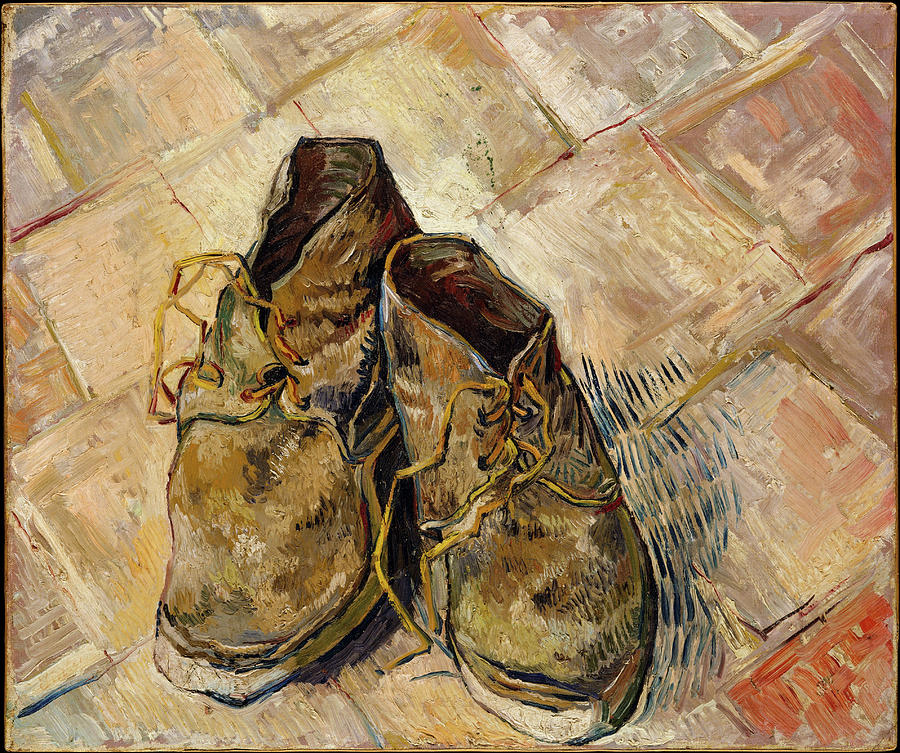 Shoes still life by Vincent van Gogh                   Painting by Vincent van Gogh