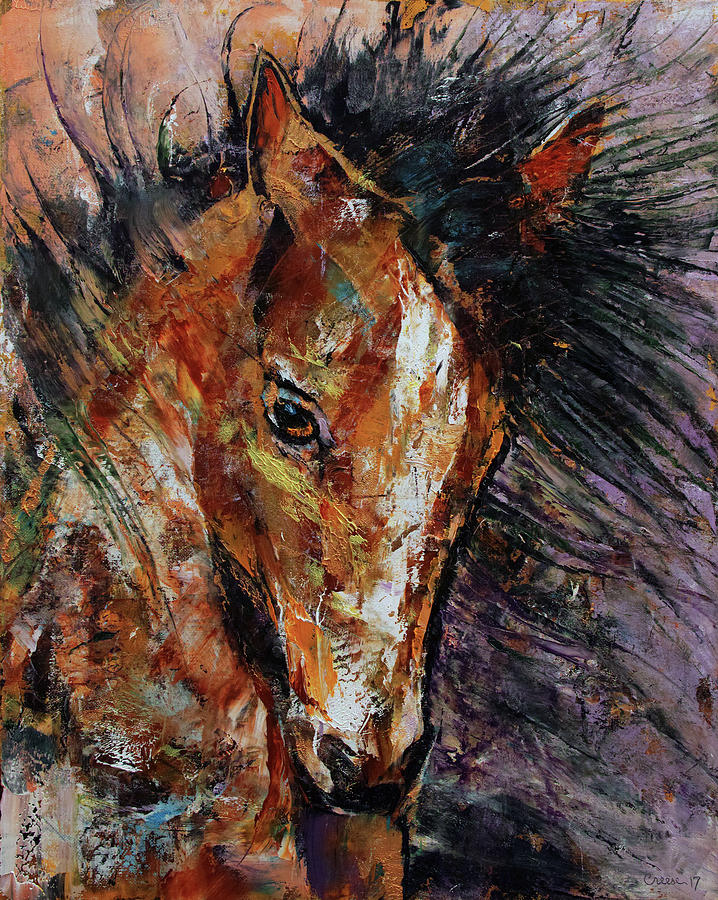 Shogun Colt Painting by Michael Creese