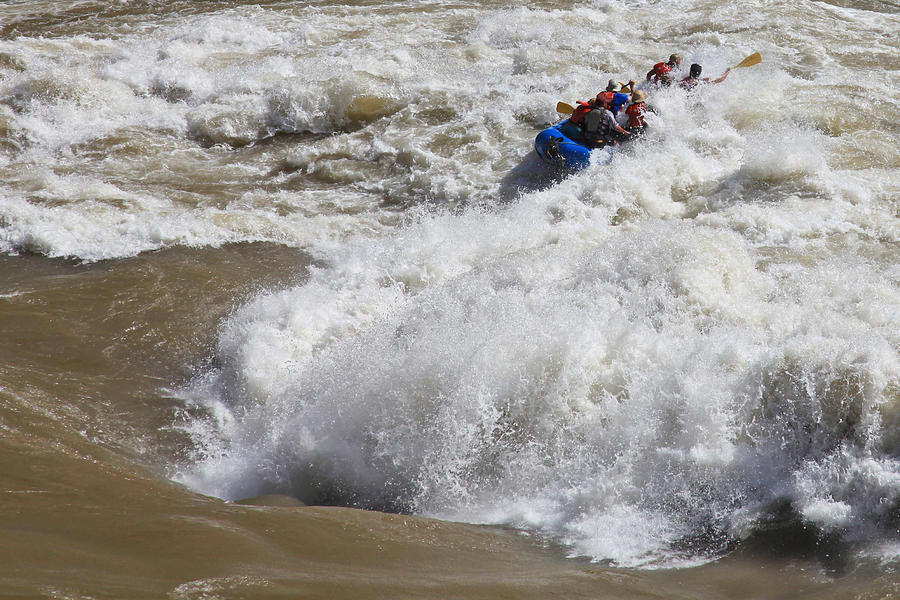 Shooting the Rapids Photograph by Mike Buchheit