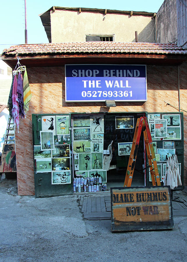 Shop Behind the Wall Photograph by Munir Alawi