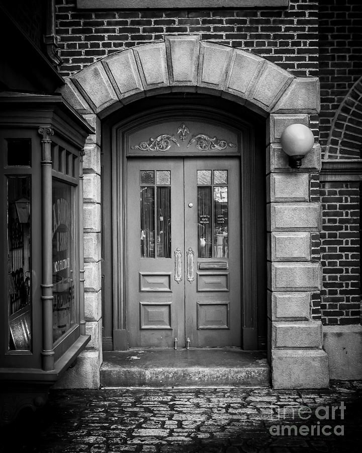 Shop Doors Photograph by Perry Webster