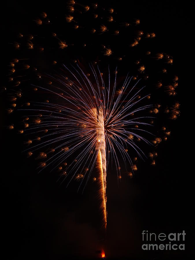 Shopiere Days Fireworks Photograph by Viviana  Nadowski