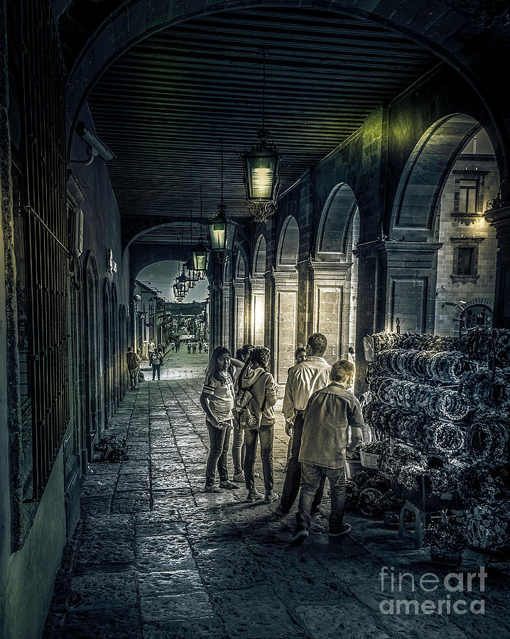 Shopping at Dusk by Barry Weiss Shopping at Dusk by Barry Weiss