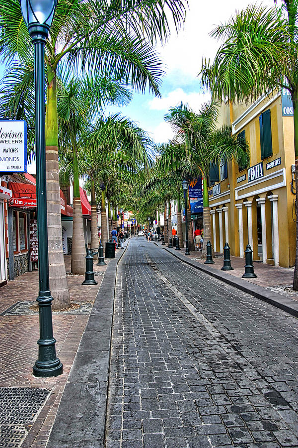 Shopping in St. Martin Photograph by John McCuen - Fine Art America