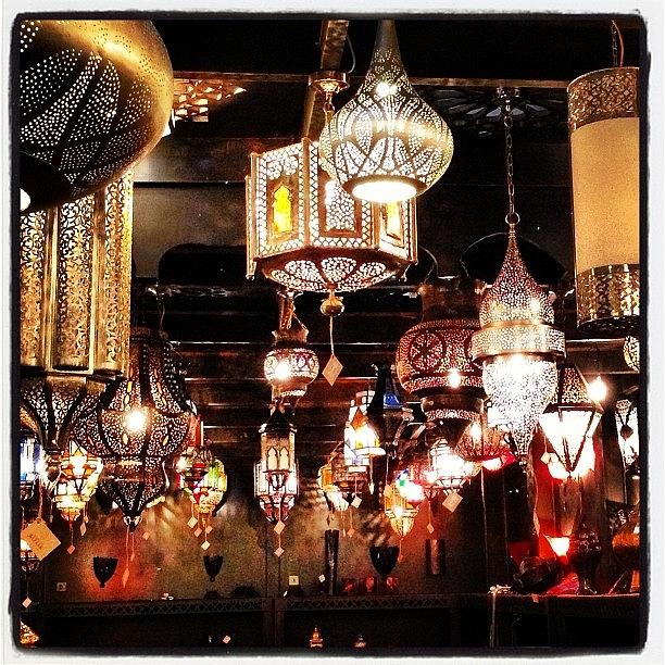 Cool Photograph - #shopping #morocco #light #lighting by Shireen Dhaliwal