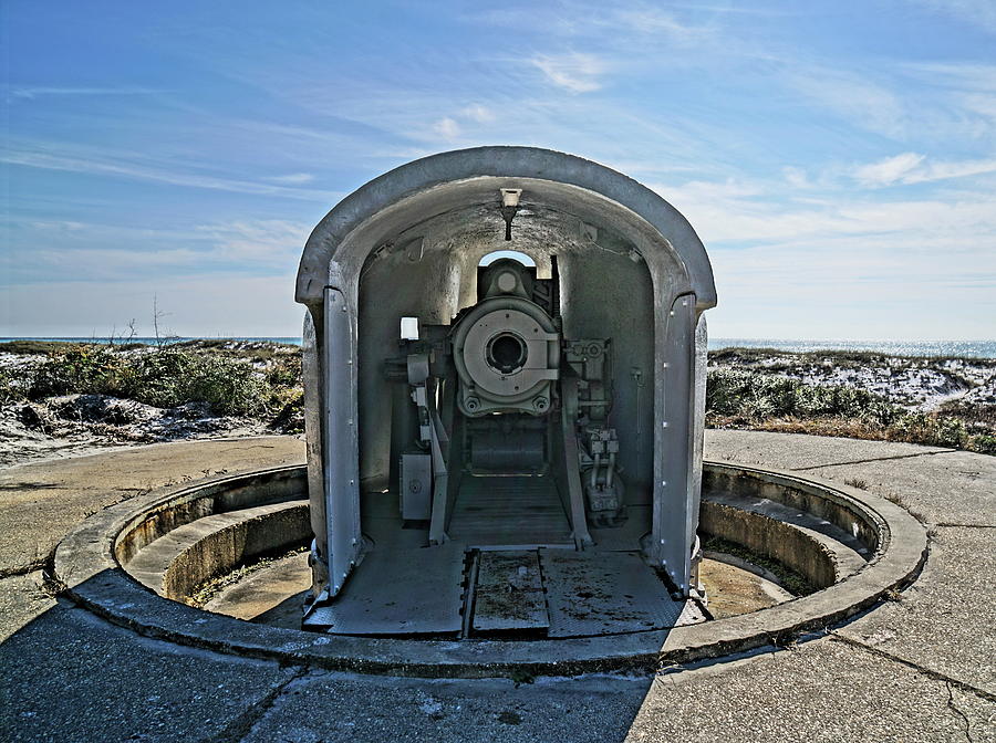 Shore Battery Photograph by Chuck Johnson