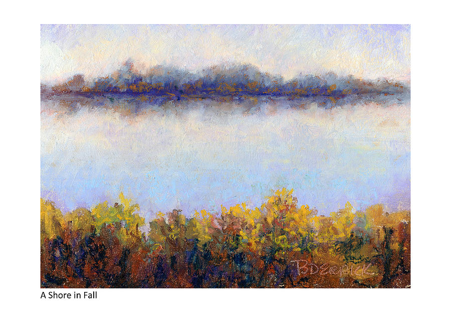 Shore in Fall Pastel by Betsy Derrick