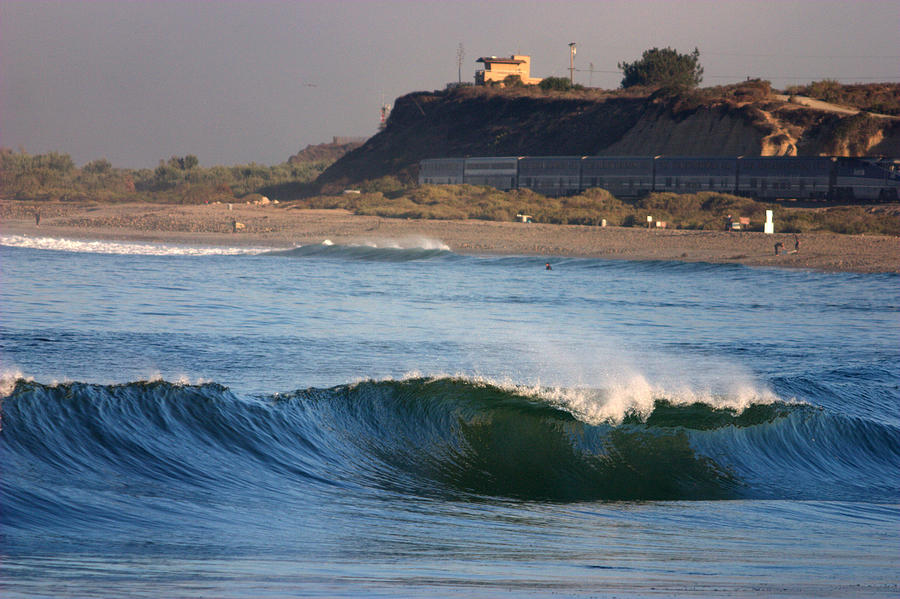 Shorebreak of San Onofre Photograph by Brad Scott