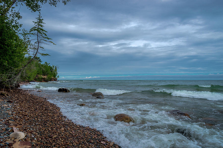 Shoreline Clouds Photograph by Gary McCormick