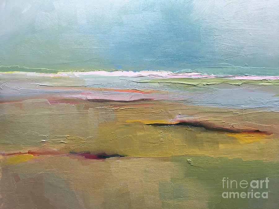 Shoreline Painting by Michelle Abrams