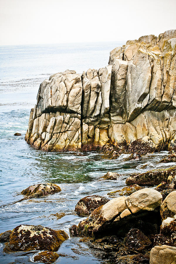 Shores of Pebble Beach Photograph by Marilyn Hunt
