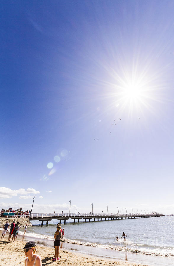 Nature Photograph - Shorncliffe Pier shortly after its re-opening by Jorgo Photography