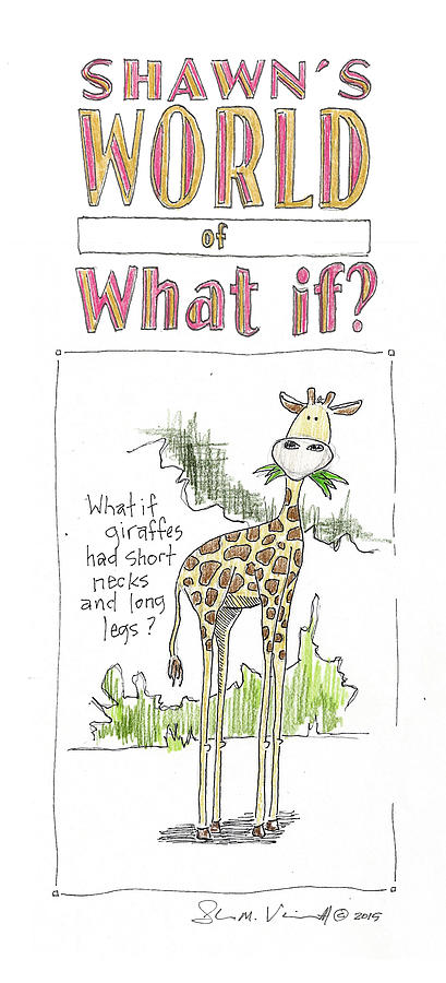 Short Necked Giraffes? Drawing