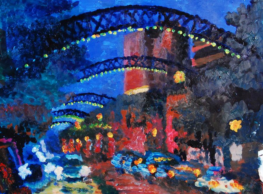Short North Painting - Short North by Lauren Luna Short North Painting - Short North by Lauren Luna