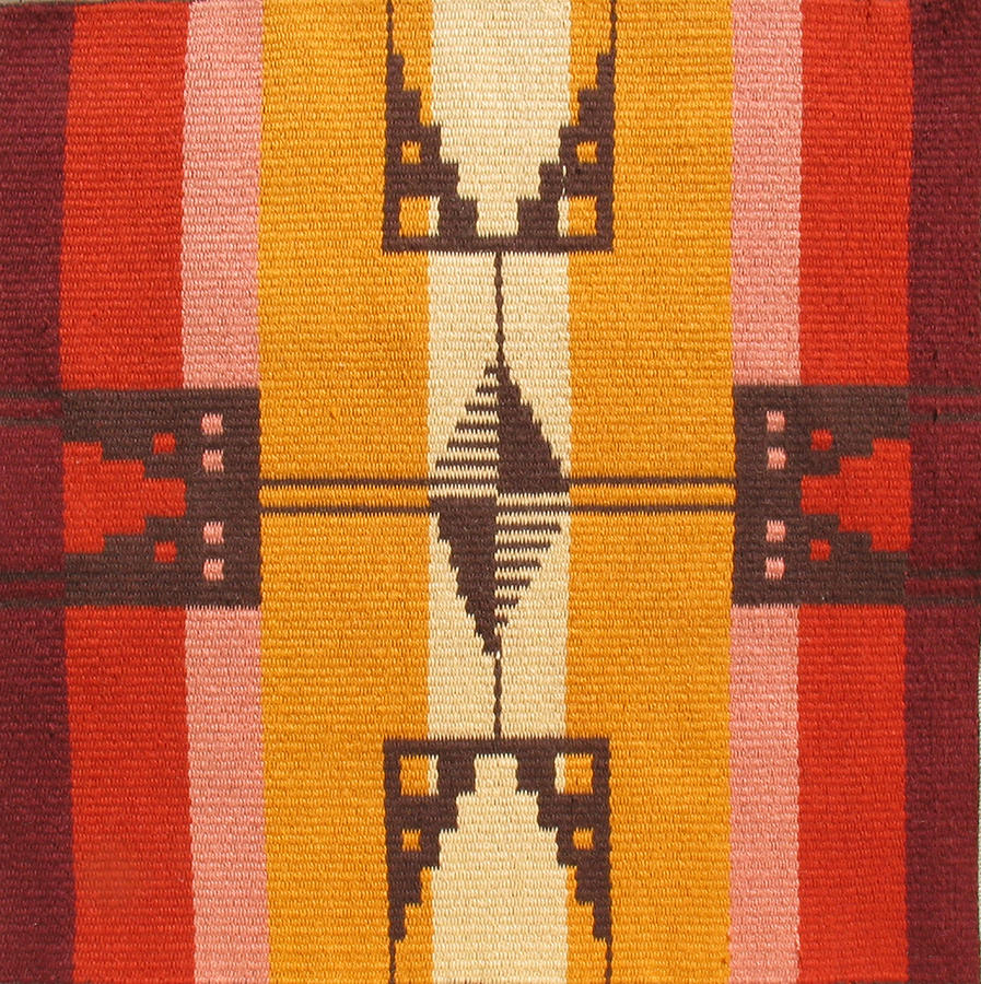 Shoshone Cross Tapestry Textile by Judy Hilbish Pixels