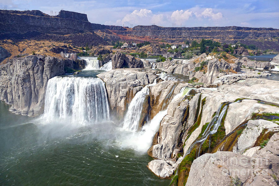 Shoshone Falls on the Snake River Photograph by Catherine Sherman