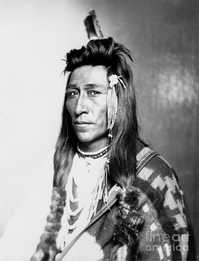 Shoshone Native American Photograph by Granger
