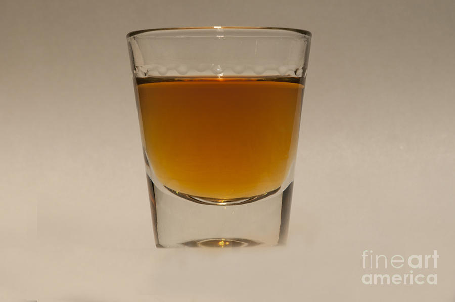 Shot Glass Photograph by William H. Mullins