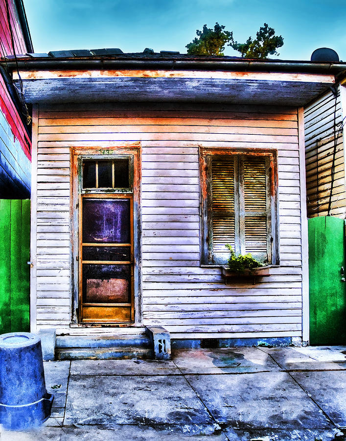 New Orleans Photograph - Shotgun House Number 3 by Tammy Wetzel