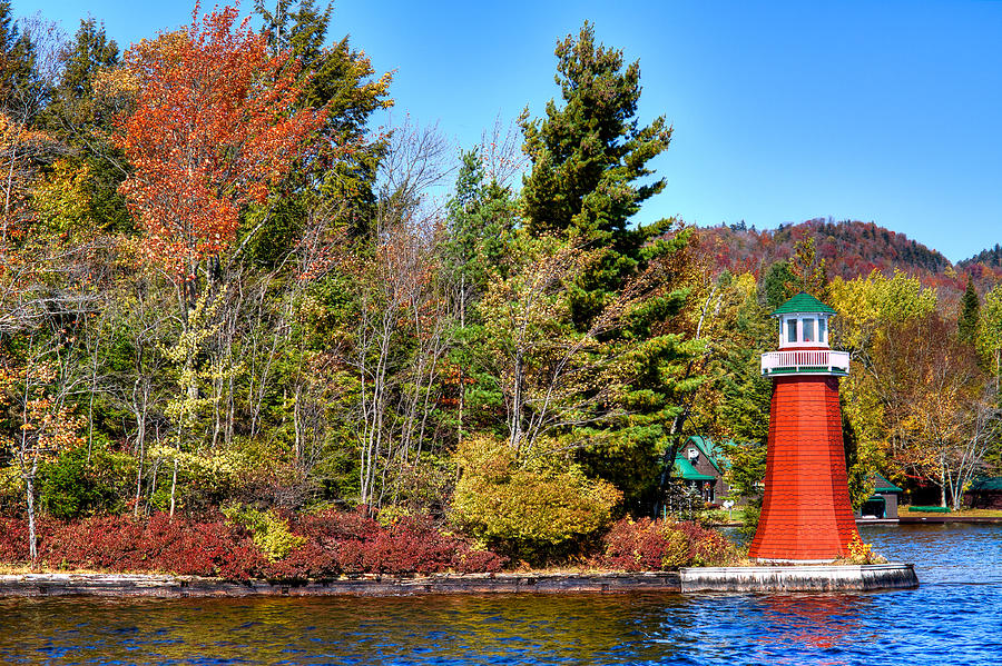 Shoal Point Lighthouse - Old Forge Photograph by David Patterson