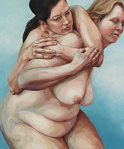 Nude Painting - Shoulder by Joyce Polance Nude Painting - Shoulder by Joyce Polance