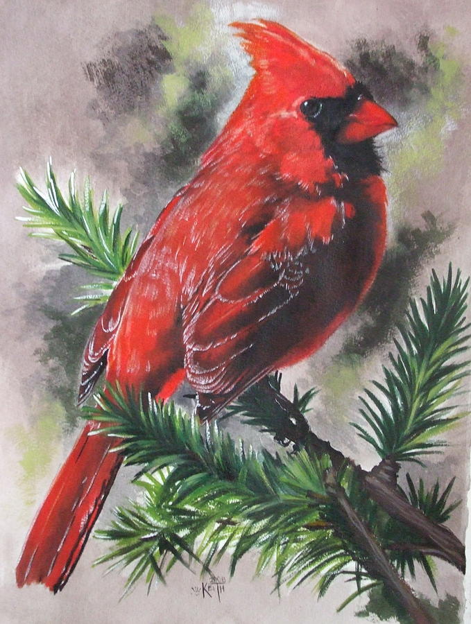 Show-Off Painting by Barbara Keith