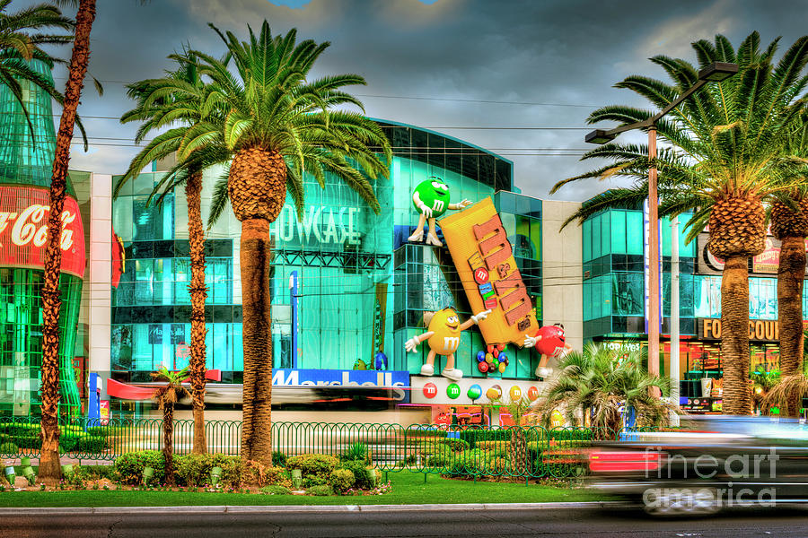 Showcase Mall Las Vegas Strip Photograph by David Zanzinger