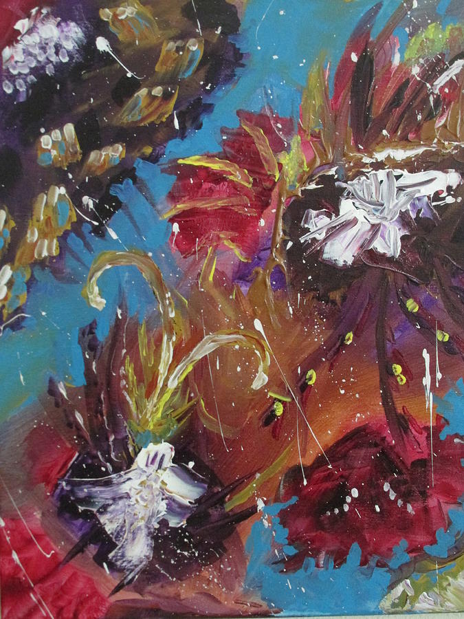 Showers of Flowers Painting by Sharyn Winters