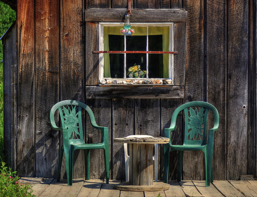 Showshoe Gulch Porch  Photograph by Richard J Cassato