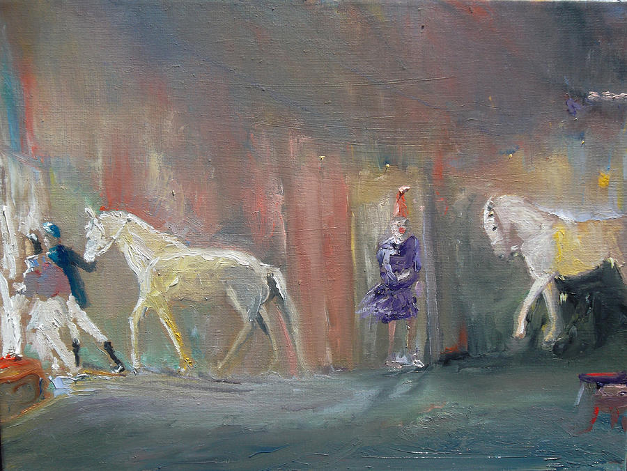 Showtime Painting by Susan  Esbensen