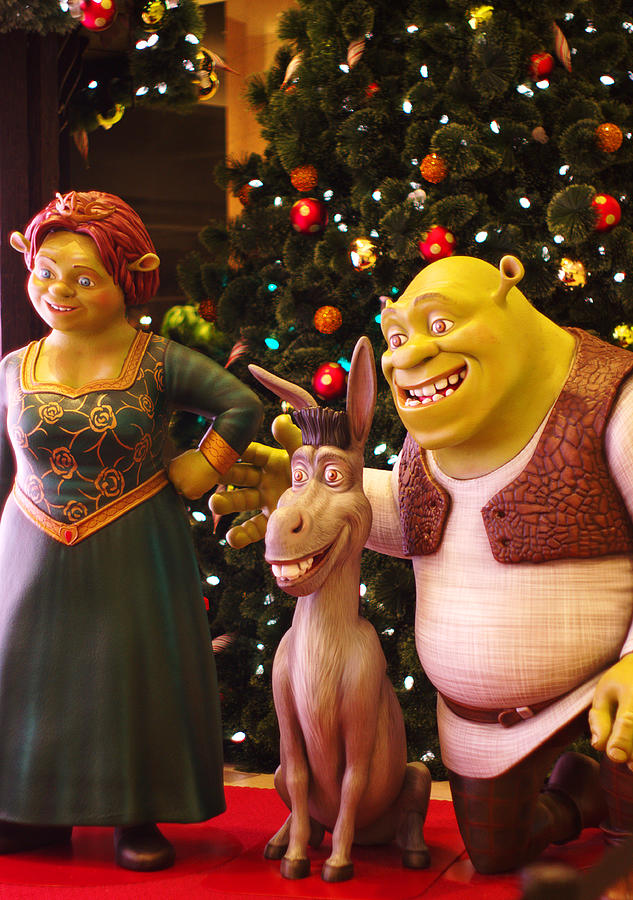 Shrek Christmas Photograph by Suzanne Powers