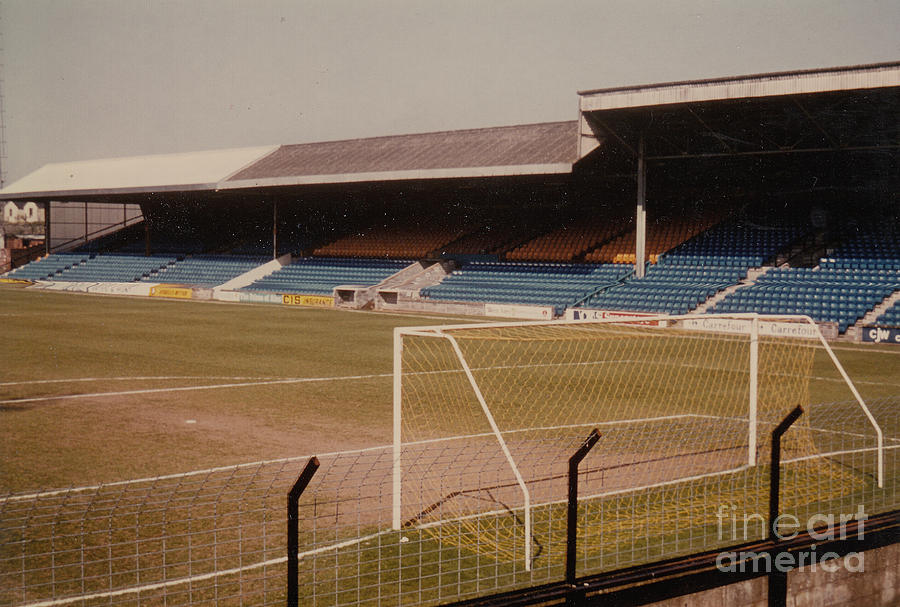 Shrewsbury Town - Gay Meadow - East Stand 3 - 1970s Photograph by Legendary Football Grounds