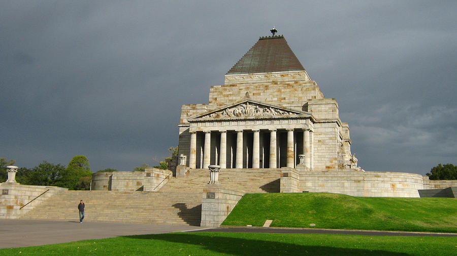 Shrine of Remembrance Photograph by Emma Frost Shrine of Remembrance Photograph by Emma Frost