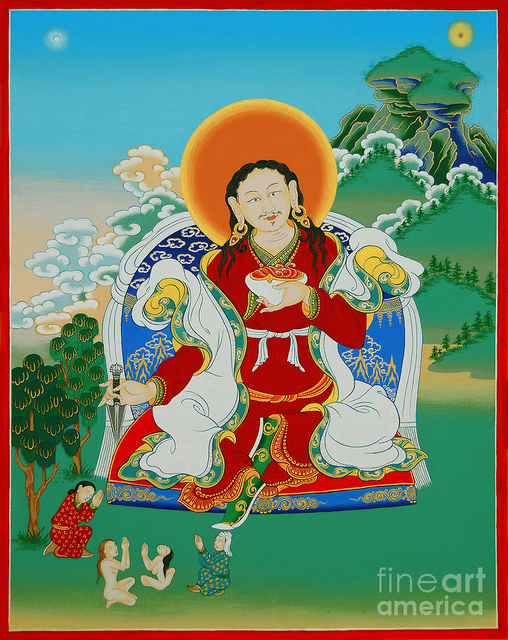 Shupu Palgyi Senge Painting by Sergey Noskov