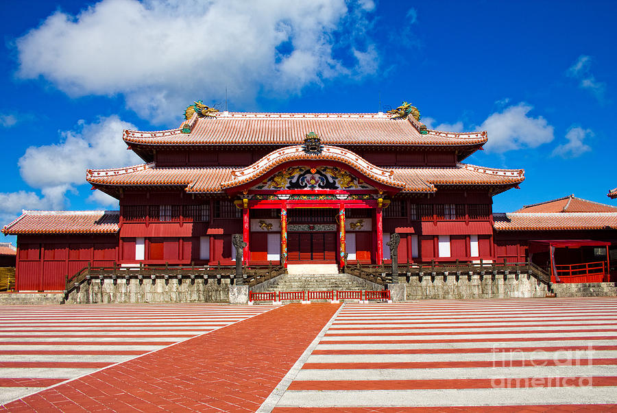 Shuri Castle Photograph by Chris Provan