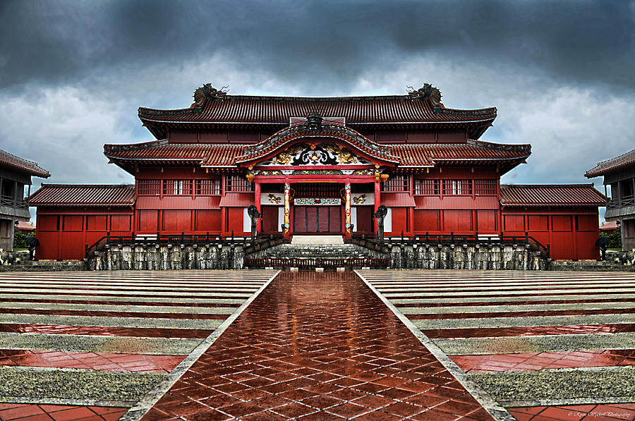 Architecture Photograph - Shuri Castle by Ryan Wyckoff