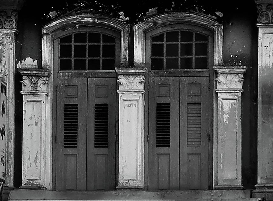 Shutter Doors Little India Photograph by Joseph Hollingsworth