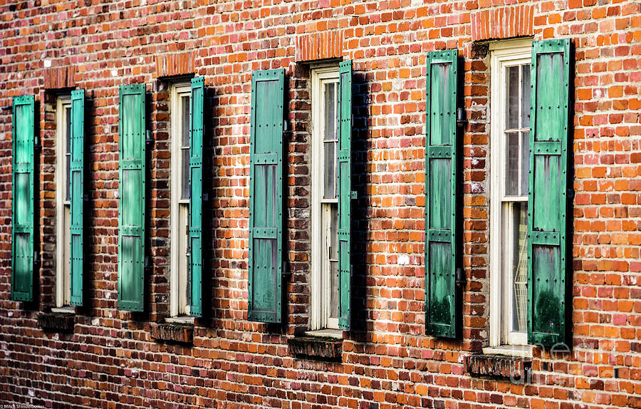 Shutters Photograph by Mitch Shindelbower