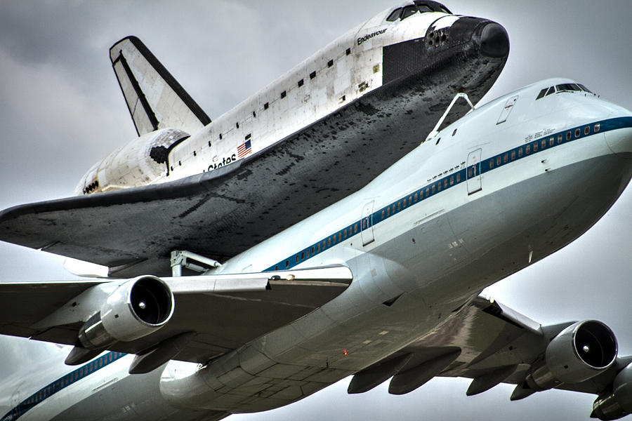 Shuttle Endeavour Photograph by Chris Multop